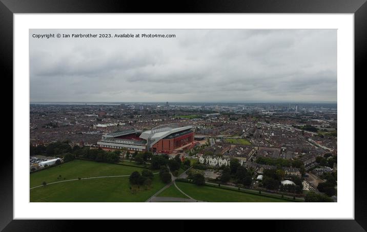 Anfield  Framed Mounted Print by Ian Fairbrother