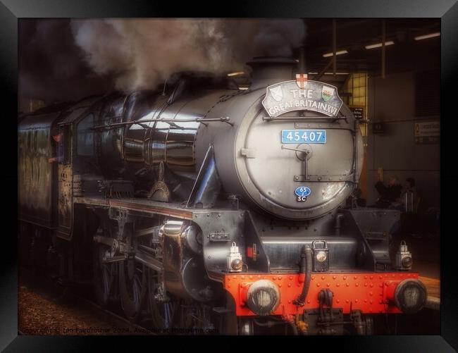 Steam Train  Framed Print by Ian Fairbrother
