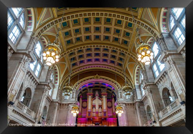 Kelvingrove Arts gallery and museum, Glasgow Framed Print by Delphimages Art