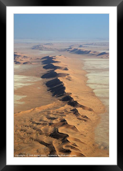 Namib Desert Framed Mounted Print by Dirk Rüter