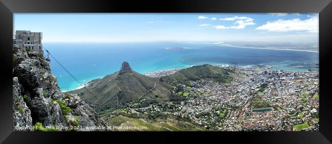 Cape Town Framed Print by Dirk Rüter