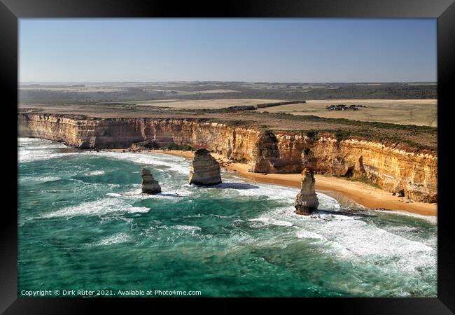 Twelve Apostles Framed Print by Dirk Rüter