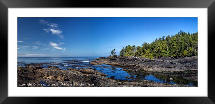 Botanical Beach Framed Mounted Print by Dirk Rüter