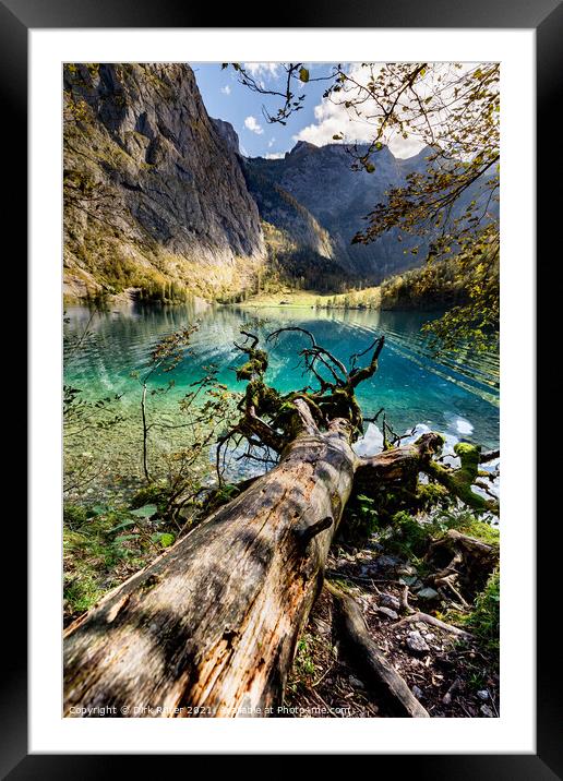 Obersee Framed Mounted Print by Dirk Rüter