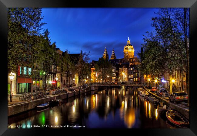 Basilica of St. Nicholas, Amsterdam Framed Print by Dirk Rüter