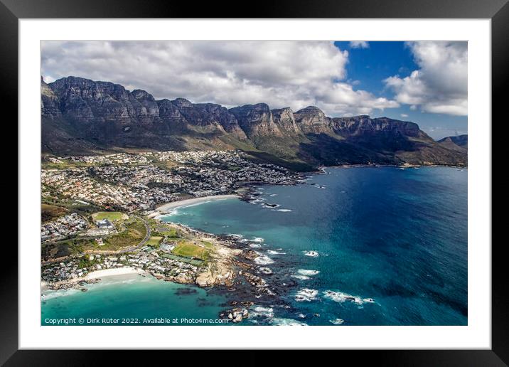 Twelve Apostles and Camps Bay Framed Mounted Print by Dirk Rüter