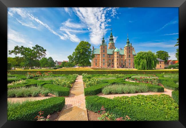 King Garden, the oldest and most visited park in Copenhagen Framed Print by Elijah Lovkoff