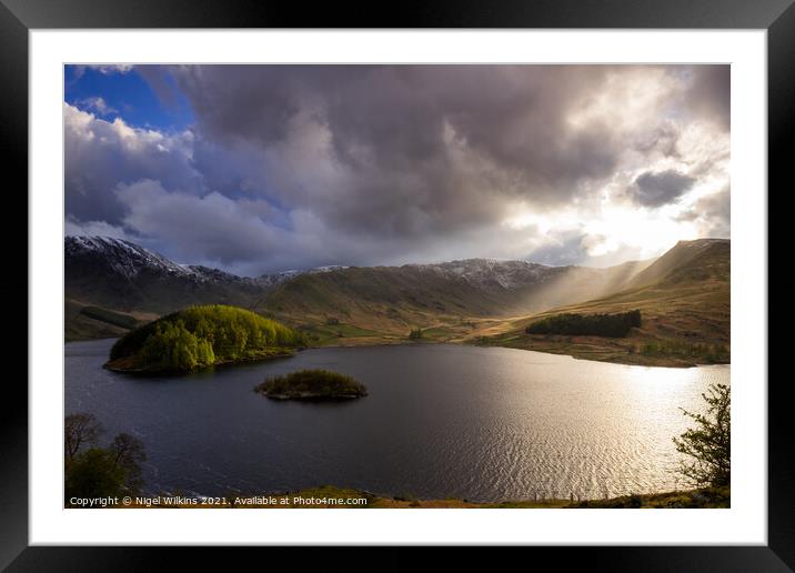 Haweswater, Lake District Framed Mounted Print by Nigel Wilkins