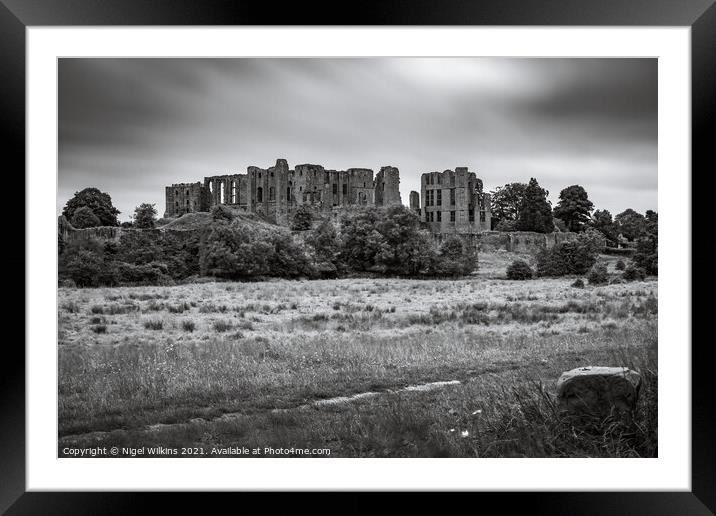 Kenilworth Castle Framed Mounted Print by Nigel Wilkins