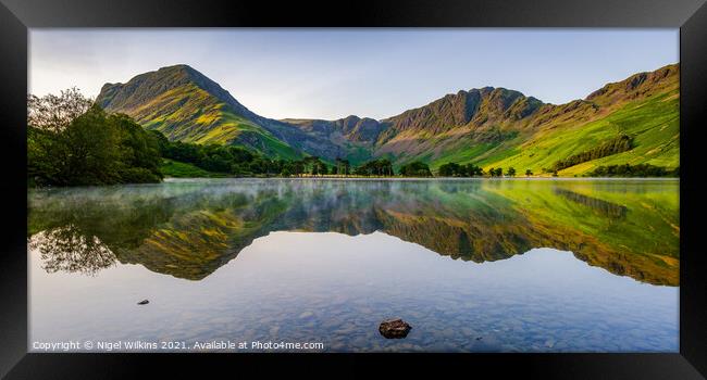 Lake District - Buttermere Framed Print by Nigel Wilkins