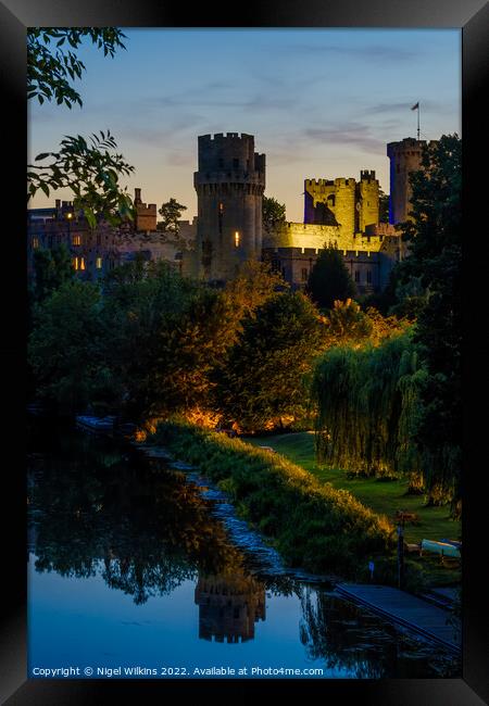 Warwick Castle Framed Print by Nigel Wilkins
