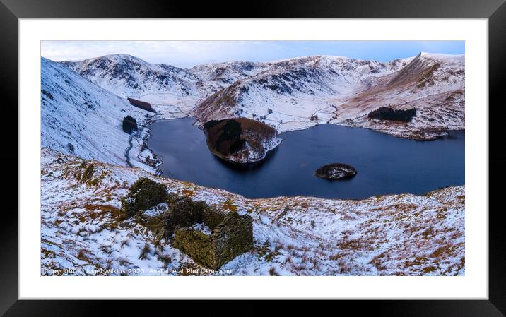 Haweswater Framed Mounted Print by Nigel Wilkins