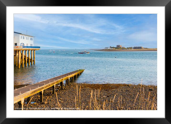 Tranquil Paradise of  Peel Island Framed Mounted Print by Michael Birch