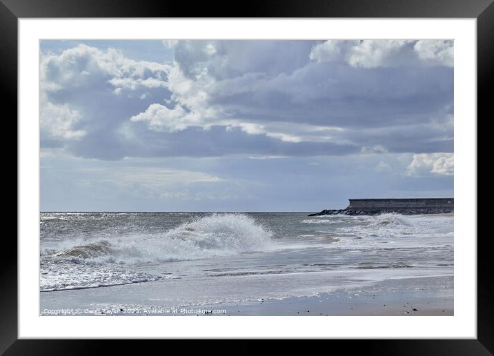 Sparkling water Framed Mounted Print by Geoff Taylor