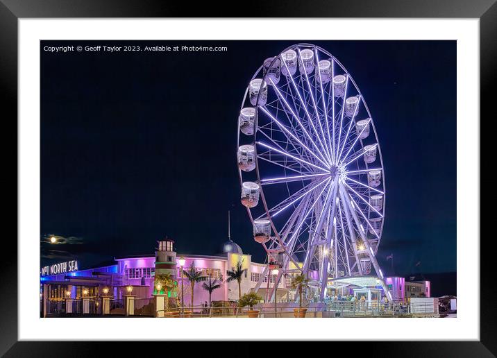 The big wheel Framed Mounted Print by Geoff Taylor