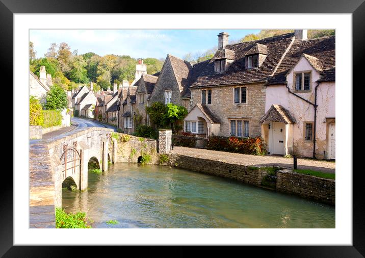  Castle Combe, Wiltshire, Framed Mounted Print by Ian Murray