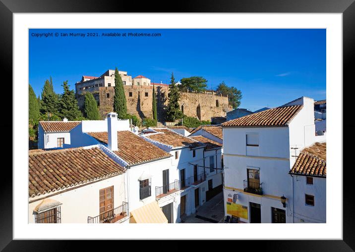 Ronda, Andalucia, Spain Framed Mounted Print by Ian Murray