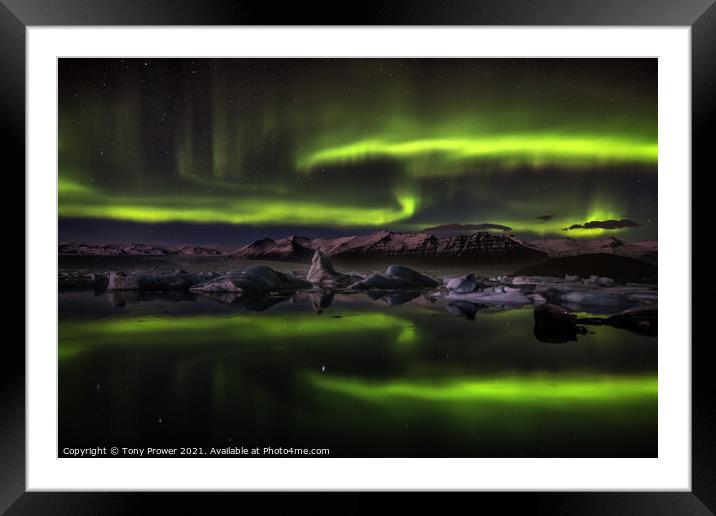 Night of ghosts Framed Mounted Print by Tony Prower