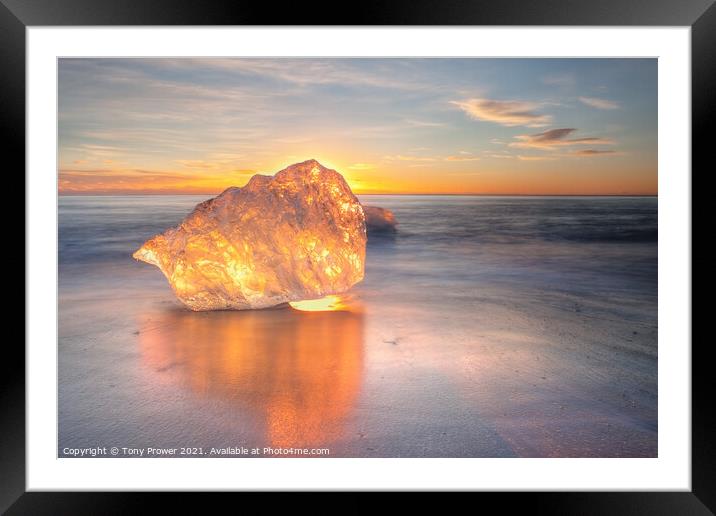 Contre Jour Framed Mounted Print by Tony Prower
