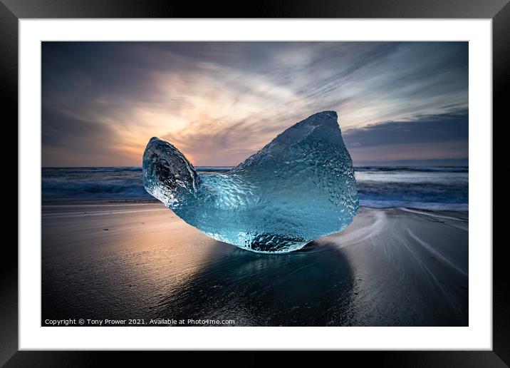 Big Blue Framed Mounted Print by Tony Prower