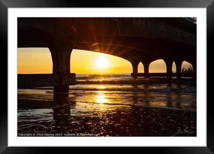 Under the Arches Framed Mounted Print by Chris Haynes