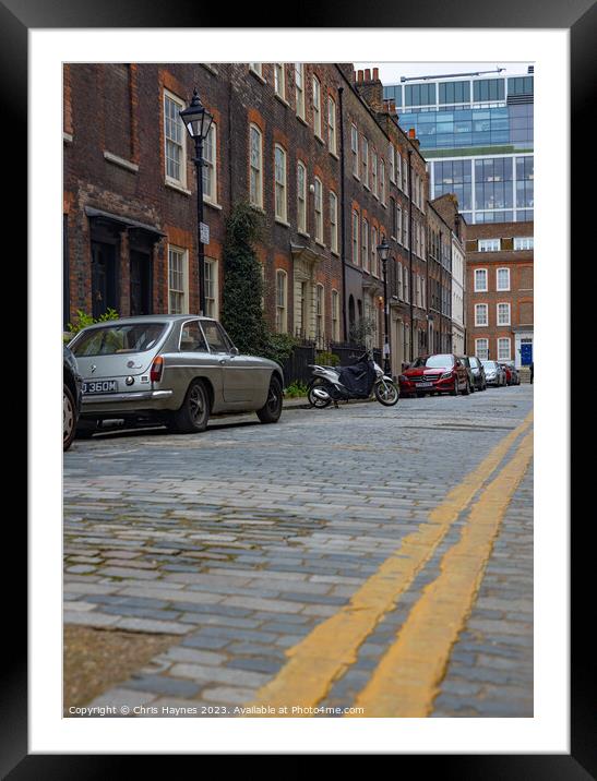 Spitalfields Framed Mounted Print by Chris Haynes