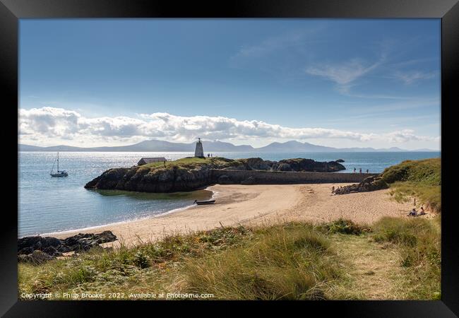 Twr Bach Tower, Anglesey Framed Print by Philip Brookes