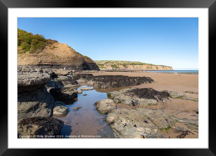 Robin Hood's Bay, North Yorkshire Framed Mounted Print by Philip Brookes