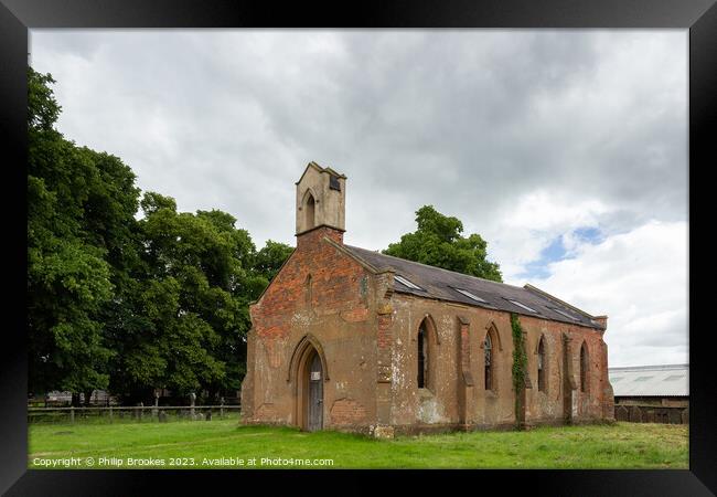 Nuthurst Mortuary Chapel Framed Print by Philip Brookes