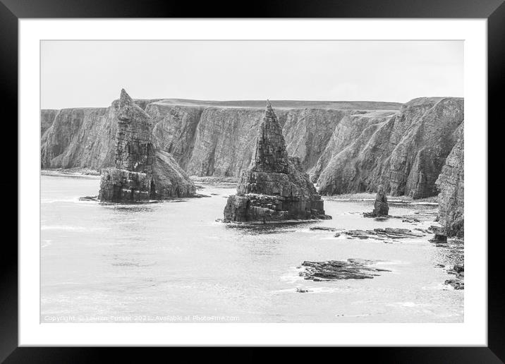 Duncansby Head Framed Mounted Print by Lauren Tucker