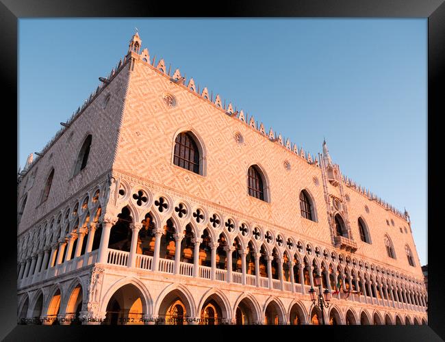 Doge's Palace in Venice, Italy Framed Print by Dietmar Rauscher