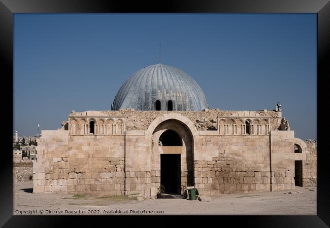 Gateway of the Umayyad Palace on Amman Citadel Framed Print by Dietmar Rauscher