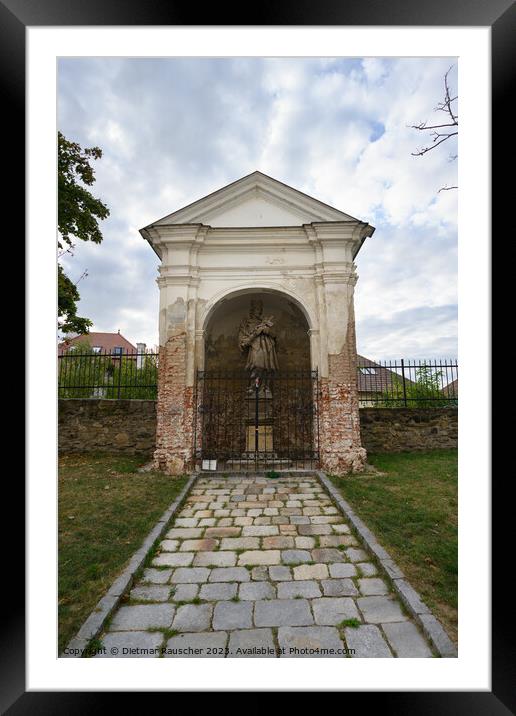 Chapel at the Church of St. Michael in Znojmo Framed Mounted Print by Dietmar Rauscher