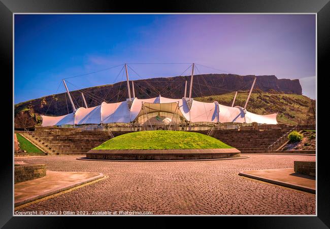 Dynamic Earth Framed Print by David J Gillan