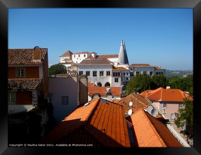 Palace of Sintra, Portugal Framed Print by Paulina Sator