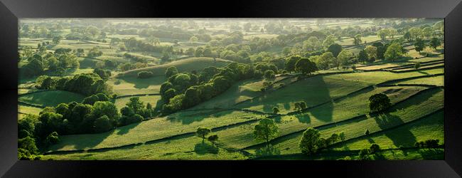 Nidderdale Yorkshire dales washburn valley Framed Print by Sonny Ryse