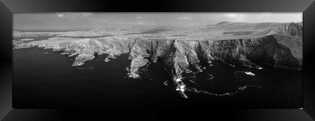 Kerry Cliffs Ireland Framed Print by Sonny Ryse