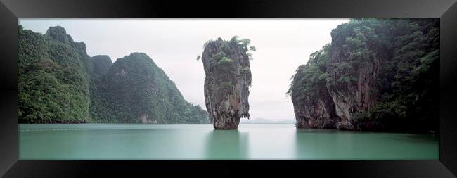 James Bond Island Thailand Framed Print by Sonny Ryse