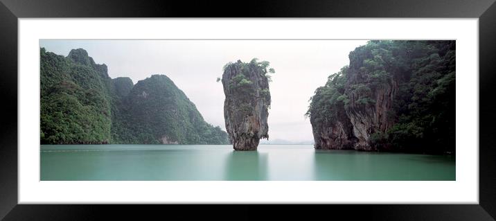 James Bond Island Thailand Framed Mounted Print by Sonny Ryse
