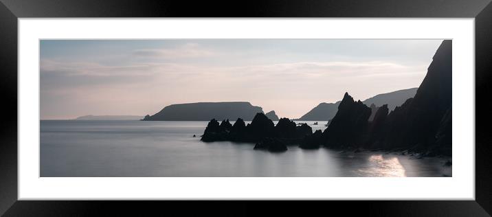 Marloes Sands Beach Pembrokeshire Coast Wales Framed Mounted Print by Sonny Ryse
