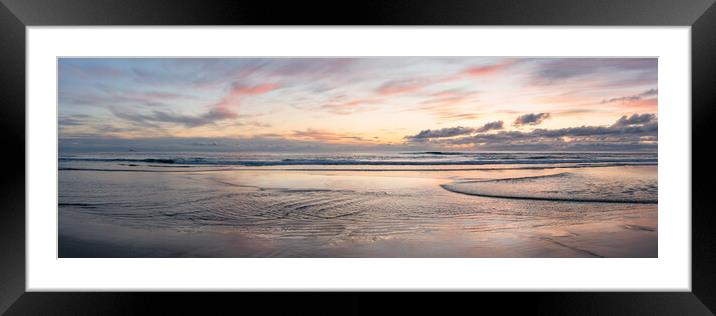 Eoropie Beach Isle of Lewis Outer Hebrides Scotland Framed Mounted Print by Sonny Ryse
