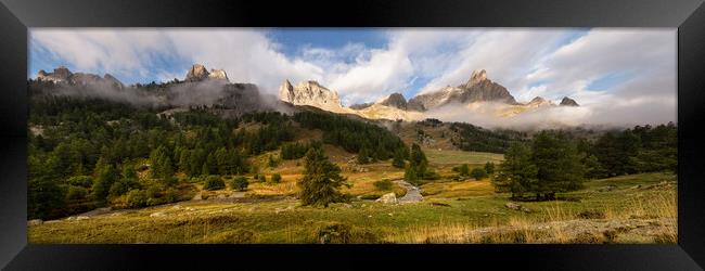 Vallée de la Clarée France Framed Print by Sonny Ryse