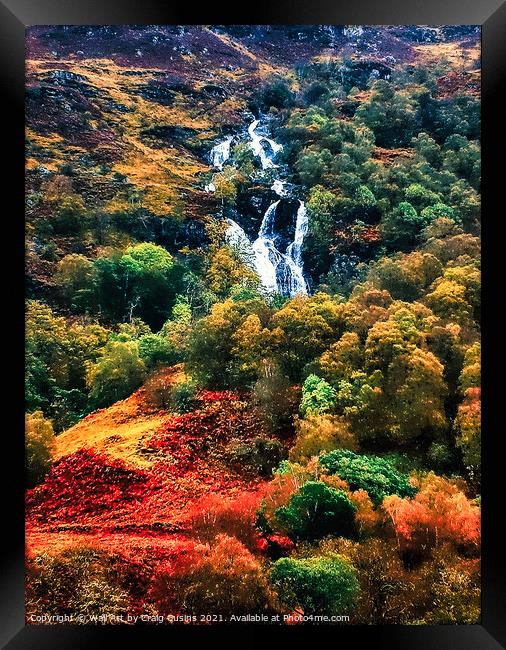 Autumn in Scotland Framed Print by Wall Art by Craig Cusins
