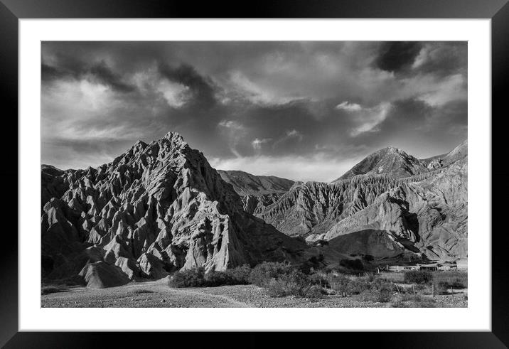 Mountains in Purmamarca - Argentina Framed Mounted Print by Joao Carlos E. Filho