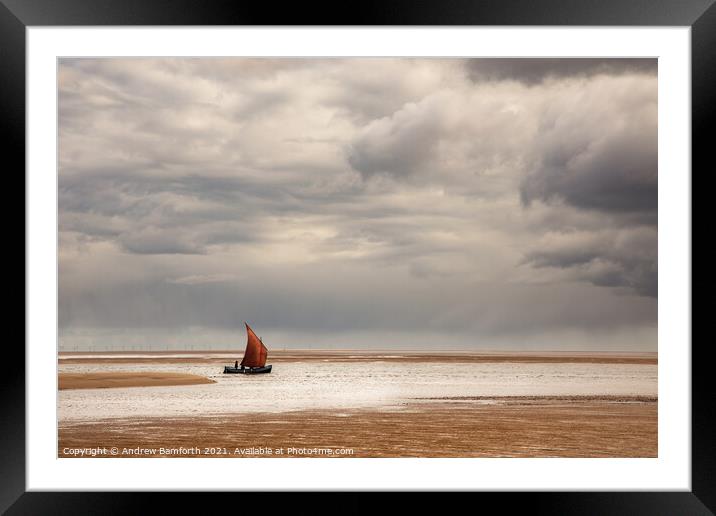 Wells Next The Sea Framed Mounted Print by Andrew Bamforth