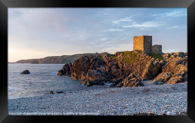 The Castles Framed Print by kenneth Dougherty