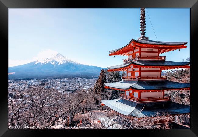 Beauty of Japan Framed Print by Manjik Pictures