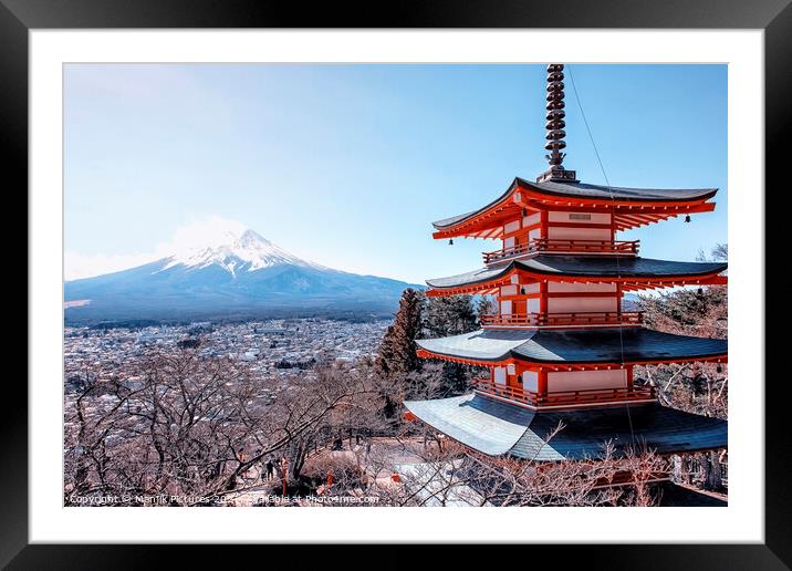 Beauty of Japan Framed Mounted Print by Manjik Pictures