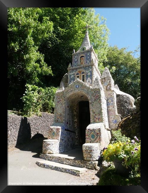 The Little Chapel, Guernsey Framed Print by Sam Robinson