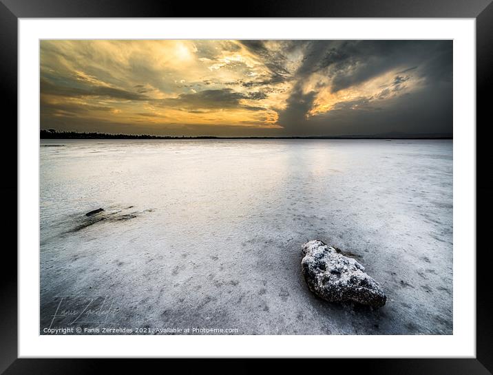 Outer Space Framed Mounted Print by Fanis Zerzelides